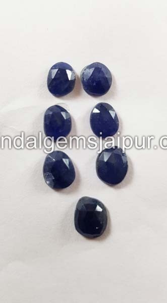 Blue Sapphire Rose Cut Slices